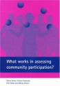 What works in assessing community participation? - Danny Burns, Pete Wilde, Mandy Wilson, Danny Burns