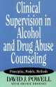 Clinical Supervision in Alcohol and Drug Abuse Counseling: Principles, Models, Methods - David J. Powell