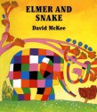 Elmer and Snake (print) - David McKee