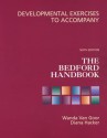 The Bedford Handbook: Developmental Exercises - Wanda Vangoor, Diana Hacker, Hacker Van Goor