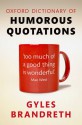 Oxford Dictionary of Humorous Quotations - Gyles Brandreth