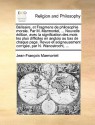 B lisaire, et Fragmens de philosophie morale. Par M. Marmontel, ... Nouvelle dition, avec la signification des mots les plus difficiles en anglois au bas de chaque page. Revue et soigneusement corrig e, par N. Wanostrocht, ... - Jean-François Marmontel