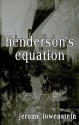 Henderson's Equation - Jerome Lowenstein