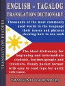 English - Tagalog Translation Dictionary and Phrasebook - Translation Readers