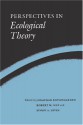 Perspectives In Ecological Theory - Jonathan Roughgarden, Robert M. May, Simon A. Levin