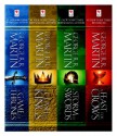 A Game of Thrones 4-Book Bundle: A Song of Ice and Fire Series: A Game of Thrones, A Clash of Kings, A Storm of Swords, and A Feast for Crows - George R.R. Martin