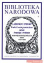 Podróż sentymentalna przez Francję i Włochy - Laurence Sterne