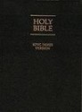 KJV Large Print Compact Bible, Burgundy Bonded Leather Kjv Large Print Compact Mass Market Edition Black - Holman