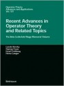 Recent Advances In Operator Theory And Related Topics: The Béla Szőkefalvi Nagy Memorial Volume - László Kérchy, Ciprian Foias, Israel Gohberg, Heinz Langer