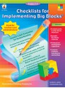 Checklists for Implementing Big Blocks, Grades 4 - 8 - Amanda B. Arens