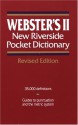 Webster's II New Riverside Pocket Dictionary - Merriam-Webster, Merriam-Webster