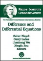 Difference And Differential Equations - Saber Elaydi, International Conference on Difference E