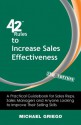 42 Rules to Increase Sales Effectiveness (2nd Edition): A Practical Guidebook for Sales Reps, Sales Managers and Anyone Looking to Improve their Selling Skills - Michael Griego, Laura Lowell