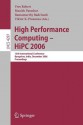 High Performance Computing - HIPC 2006: 13th International Conference Bangalore, India, December 18-21, 2006, Proceedings - Yves L. Robert, Manish Parashar, Viktor K. Prasanna, Ramamurthy Badrinath