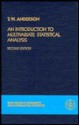 An Introduction To Multivariate Statistical Analysis - T.W. Anderson