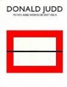 Donald Judd: Prints And Works In Editions - Rubi Fuchs, Jorg Schellmann