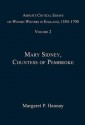 Ashgate Critical Essays on Women Writers in England, 1550-1700: Mary Sidney - Margaret P. Hannay