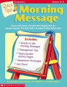 Quick Tips!: Morning Message - Ann Adams, Diane Farnham, Donna Peabody, Carol McQuillen