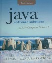 Java Software Solutions: For AP Computer Science A - John Lewis, William Loftus