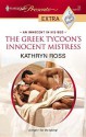 Greek Tycoon's Innocent Mistress (Harlequin Presents Extra Series - Kathryn Ross