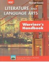 California Holt Literature and Language Arts: Warriner's Handbook, Second Course: Grammar, Usage, Mechanics, Sentences - John E. Warriner