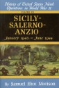 History of US Naval Operations in WWII 9: Sicily-Salerno-Anzio 1/43-6/44 (cloth) - Samuel Eliot Morison