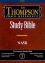 The Thompson Chain Reference Bible-NASB - Anonymous, Frank Charles Thompson