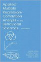 Applied Multiple Regression/Correlation Analysis for the Behavioral Sciences - Jacob Cohen, Patricia Cohen, Stephen G. West, Leona S. Aiken