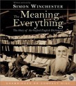 The Meaning of Everything CD - Simon Winchester