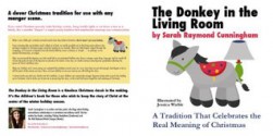 The Donkey In the Living Room (Meaningful Holiday Traditions Series) - Sarah Cunningham, Jessica Wieble