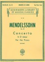 Felix Mendelssohn-Bartholdy Concerto in D Minor, Op. 40 - Felix Mendelssohn