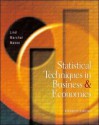 Statistical Techniques in Business and Economics [With CDROM] - Douglas A. Lind, Robert Deward Mason, William G. Marchal