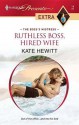 Ruthless Boss, Hired Wife - Kate Hewitt