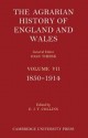 The Agrarian History of England and Wales 3 Part Set: Volume 7, 1850 1914 - E.J.T. Collins, Joan Thirsk