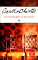 Und dann gabs keines mehr - Sabine Deitmer, Agatha Christie