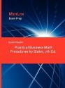 Exam Prep for Practical Business Math Procedures by Slater, 7th Ed - P. Ed. Slater