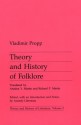 Theory and History of Folklore - Vladimir Jakovlevic Propp, Ariadna Y. Martin, Richard P. Martin, Anatoly Liberman