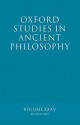 Oxford Studies in Ancient Philosophy: Volume 35 - Brad Inwood