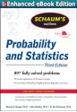 Schaum's Outline of Probability and Statistics, 3/E (Kindle Edition with Audio/Video) - John Schiller