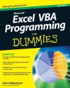 Excel VBA Programming For Dummies - John Walkenbach