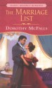 The Marriage List (Signet Regency Romance) - Dorothy McFalls