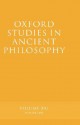 Oxford Studies In Ancient Philosophy: Volume Xxi: Winter 2001 - David Sedley