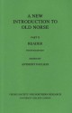 A New Introduction To Old Norse (Pt. 2 : Reader) - Anthony Faulkes