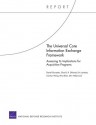 The Universal Core Information Exchange Framework: Asssessing It's Implications for Acquisition Programs - Daniel Gonzales, Chad J. R. Ohlandt, Eric Landree, Carolyn Wong, Rima Bitar