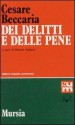 Dei delitti e delle pene - Cesare Beccaria