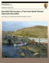 Intertidal Fish Inventory of San Juan Island National Historical Park (2002) - National Park Service