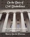 On the Duty of Civil Disobedience - Henry David Thoreau