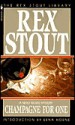 Champagne for One - Rex Stout