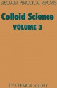 Colloid Science - Royal Society of Chemistry, Royal Society of Chemistry