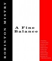 A Fine Balance (Audio) - Rohinton Mistry, Madhur Jaffrey